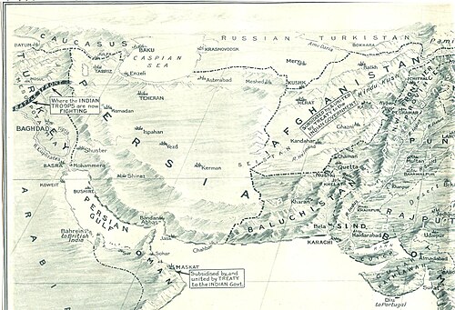 Walczące klany Brytyjskiego Imperium Indyjskiego 1918 - północny zachód