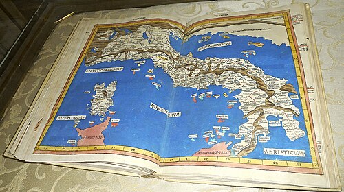 Geografia Klaudiusza Ptolemeusza - Ulm 1486