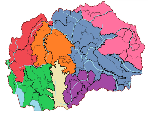 Regiony Macedonii Północnej