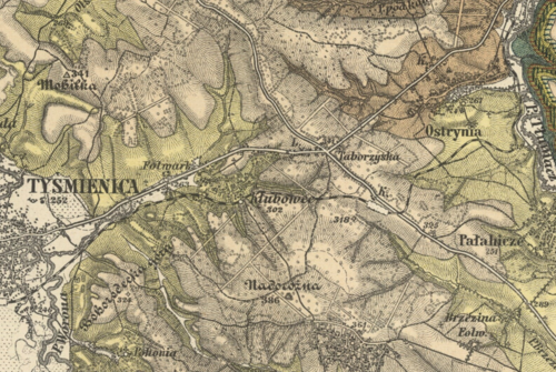Mapa geologiczna Klubivci