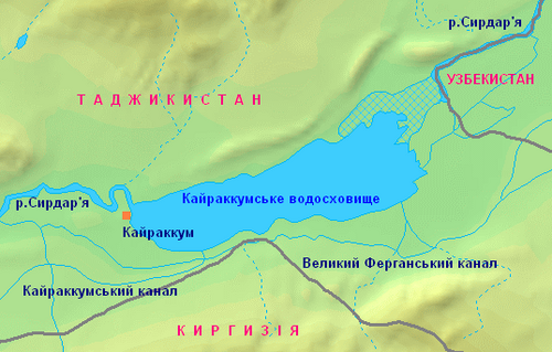 Zbiornik Kajrakumu