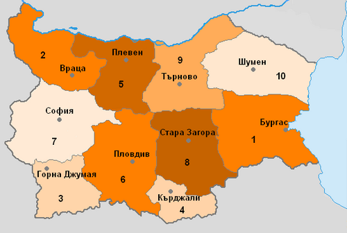 Oblasti 1935