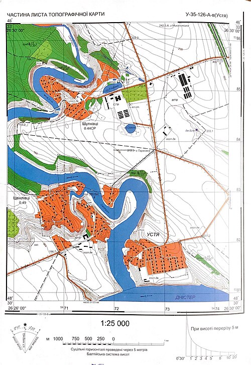 Przykład arkusza mapy przegląd-topograficznej