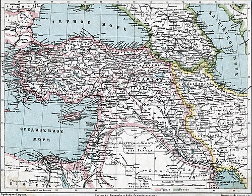 Turcja, koniec XIX wieku