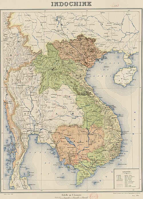 Indochiny Francuskie 1928
