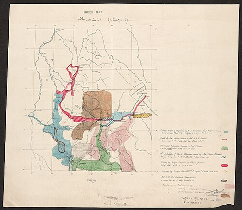Mapa indeksowa Abisyńskiego 1907