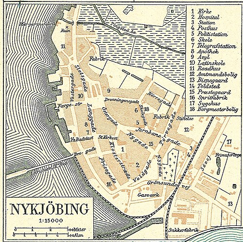Nykøbing Falster 1900