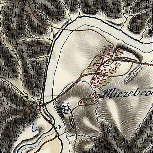 Widoki Międzybrodzia ok. 1783