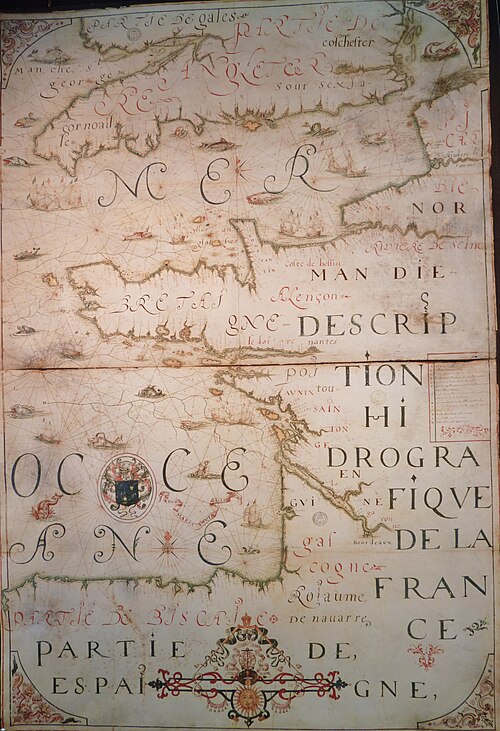 Portulan Jean Guédarda 1627