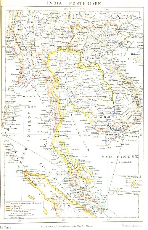 La Terra - Geografia Tajlandii