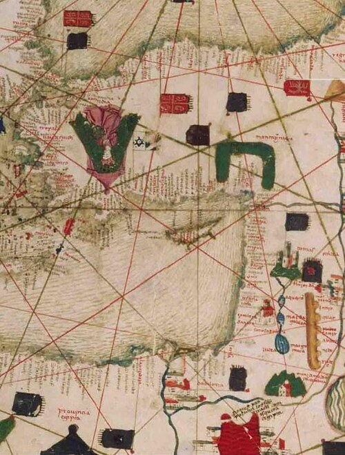 Mapa katalońska z 1450 r.