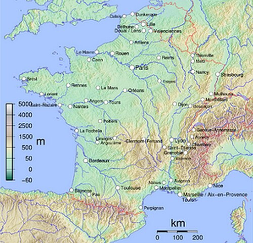 Francja - Miasta