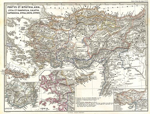 Azja Mniejsza w starożytności 1865