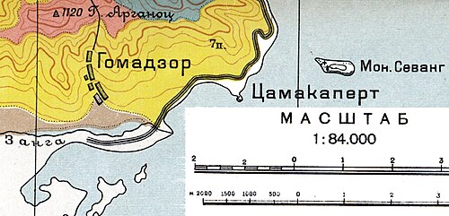 Mapa glebowa Sewanu 1927