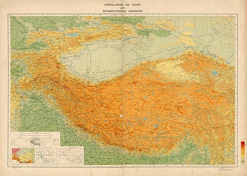 Highlands Tybetu 1936