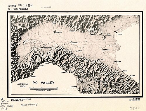Teren Doliny Padu 1943