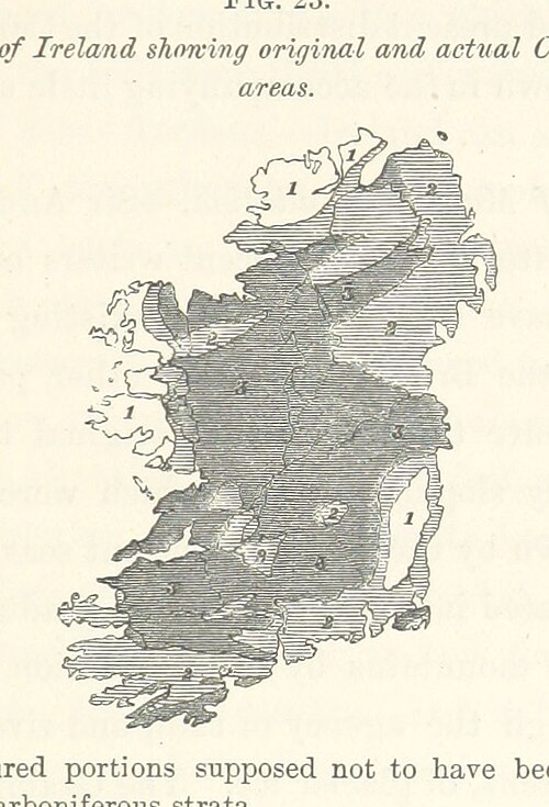 Fizyczna geologia i geografia Irlandii