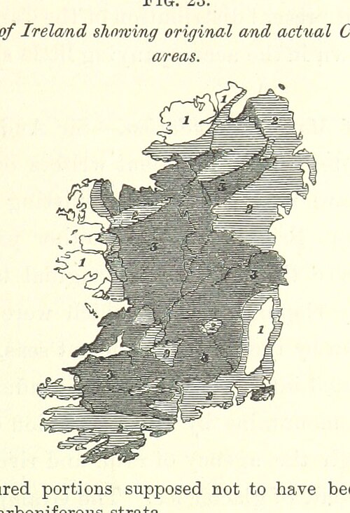 Fizyczna geologia i geografia Irlandii