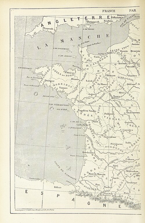 Ilustrowana geografia Francji i kolonii