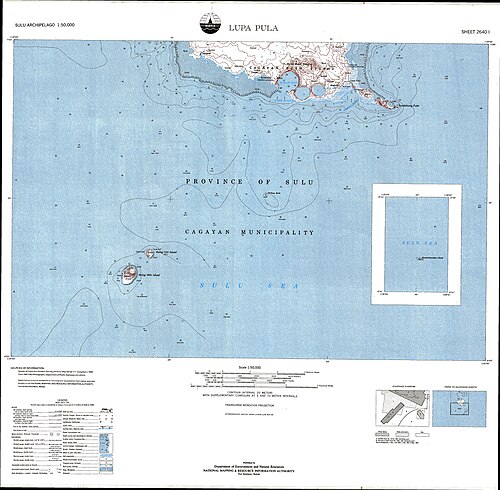 Mapa topograficzna Lupa Pula
