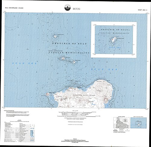 Mapa topograficzna Buug