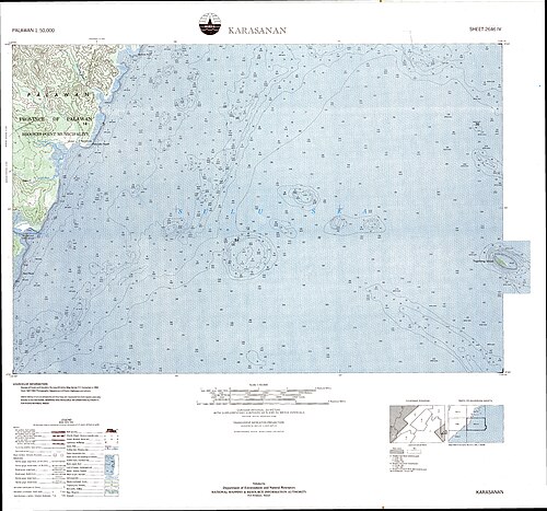 Mapa topograficzna Karasanan