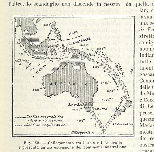 Australia z 'La Terra' podręcznik geografii