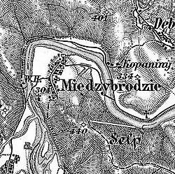 Pomiar wojskowy Międzybrodzía (-1887)