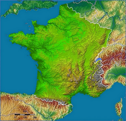 Francja - mapa radarowa 1