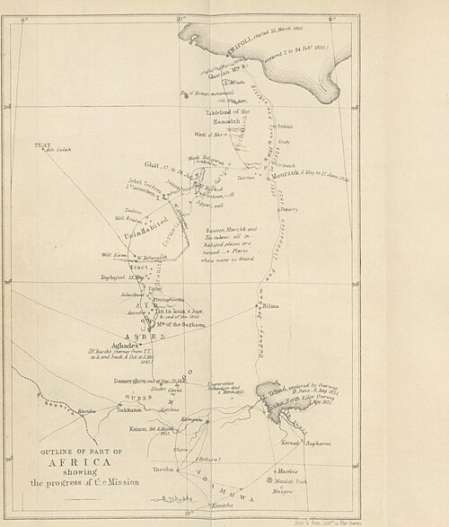 Misja do Afryki Środkowej 1850-51
