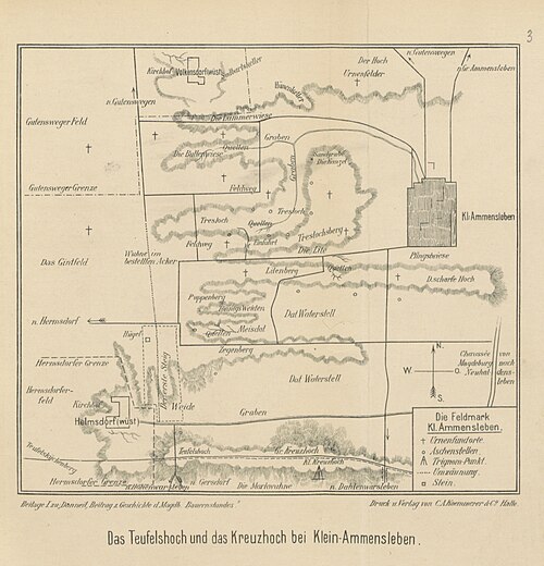 Mapa terenu Magdeburskiego