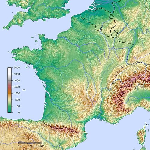 GMT Francja - Topografia R1