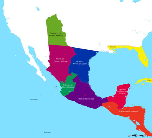 Prowincja Coahuila 1674