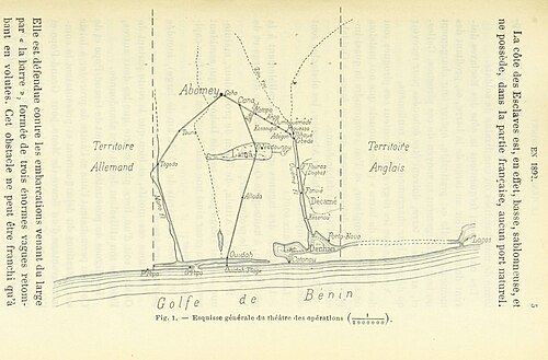 Le Génie w Dahomey 1892