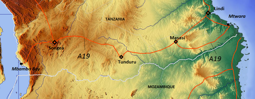Droga A19 Tanzania