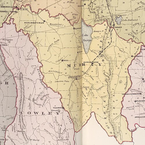 Powiat Murray, ACT 1886