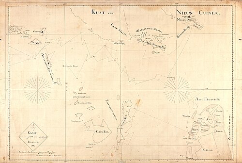 Mapa wysp południowo-wschodnich