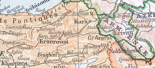 Armenia - Rzeka Kura 1921