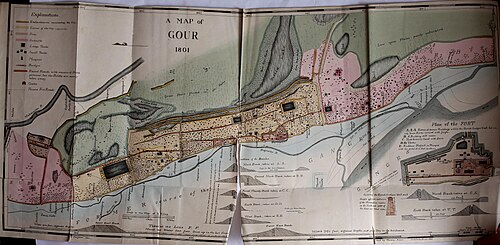 Mapa Gauru 1801