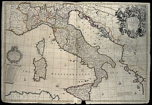 Mapa Włoch