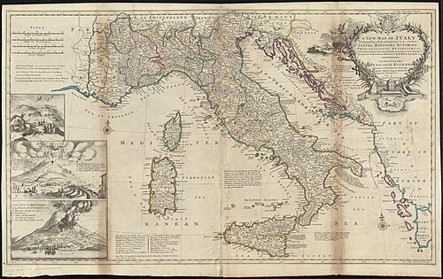 Nowa mapa Włoch z suwerennościami