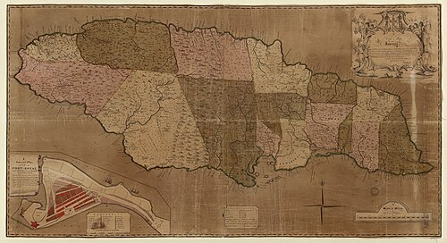 Nowa mapa Jamajki