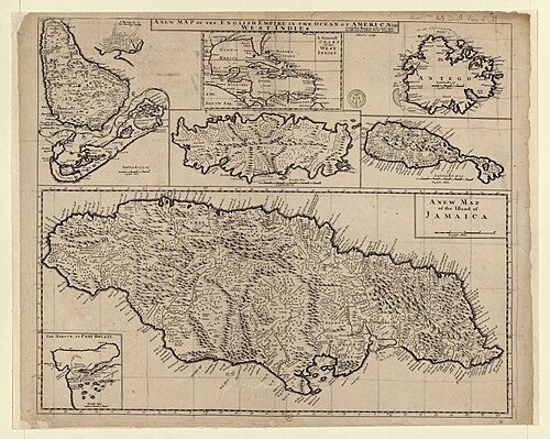 Nowa mapa angielskiego imperium w Ameryce