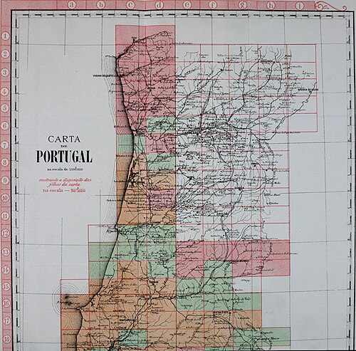 Nowa mapa chorograficzna Portugalii