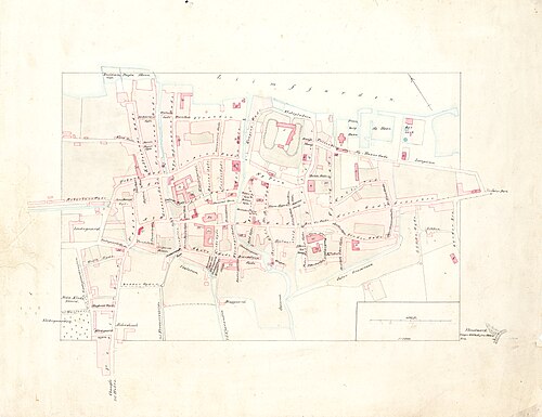 Działki miasta Aalborg (1858-1870)