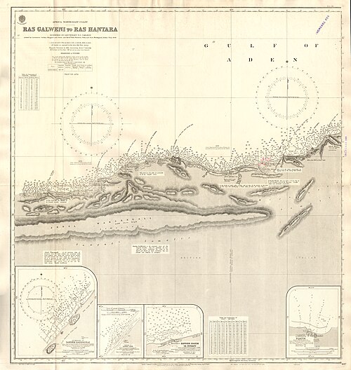 Mapa Admiralicji nr 100b