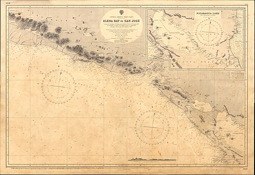 Mapa Admiralicji nr 1049 Elena Bay do San José