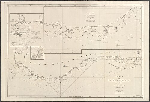 Mapa Admiralicji nr 1059 - Wybrzeże Południowe