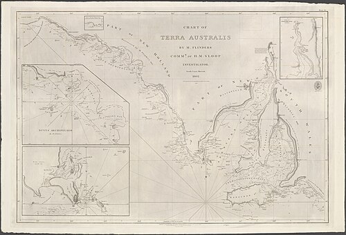 Mapa Admiralicji nr 1061 - Wybrzeże Południowe III