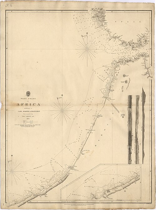 Mapa Admiralicji Nr. 1227 (1840)